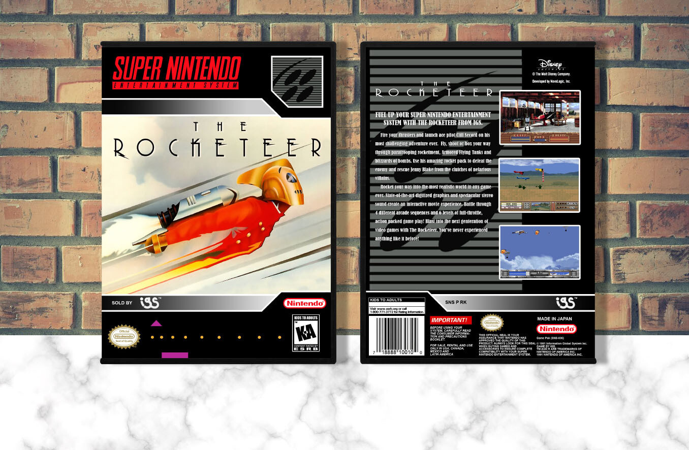 Rocketeer, The, Case Color: DARK GREY (OEM DS CASE COLOR)