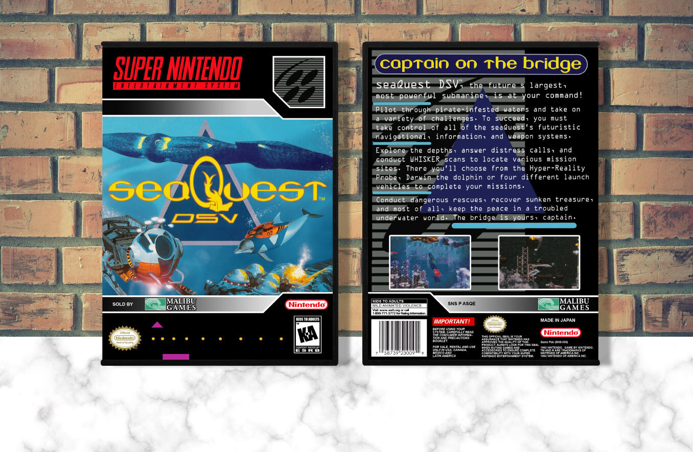 SeaQuest DSV, Case Color: DARK GREY (OEM DS CASE COLOR)