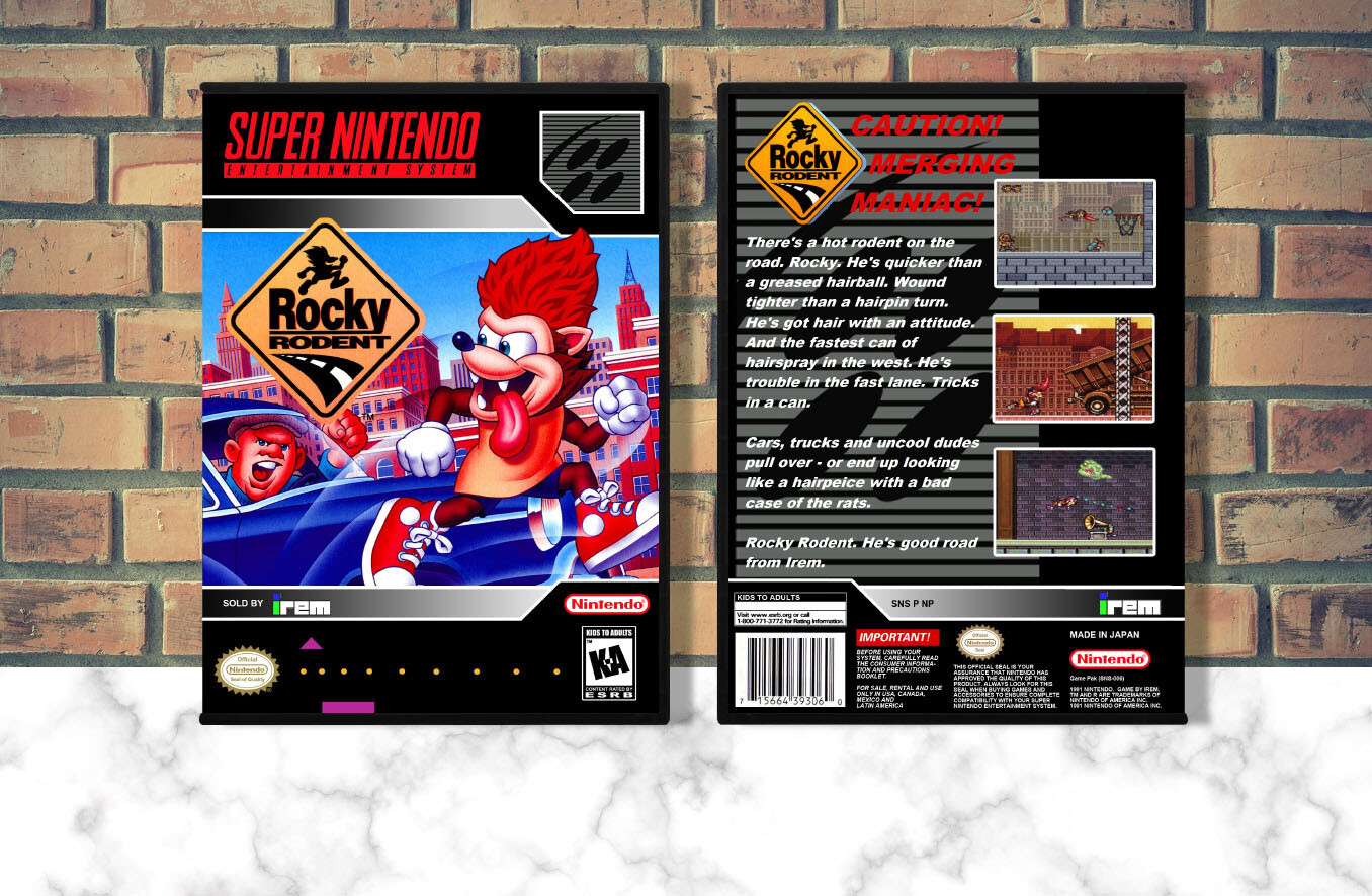 Rocky Rodent, Case Color: DARK GREY (OEM DS CASE COLOR)