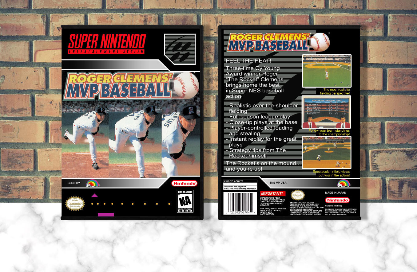 Roger Clemens' MVP Baseball, Case Color: DARK GREY (OEM DS CASE COLOR)