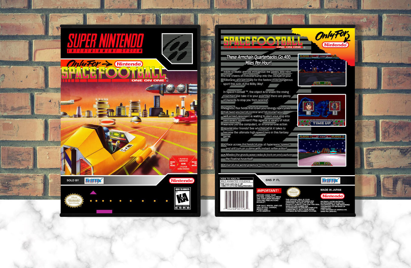 Space Football: One on One, Case Color: DARK GREY (OEM DS CASE COLOR)