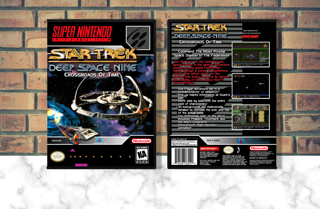 Star Trek: Deep Space Nine: The Crossroads on Time, Case Color: DARK GREY (OEM DS CASE COLOR)