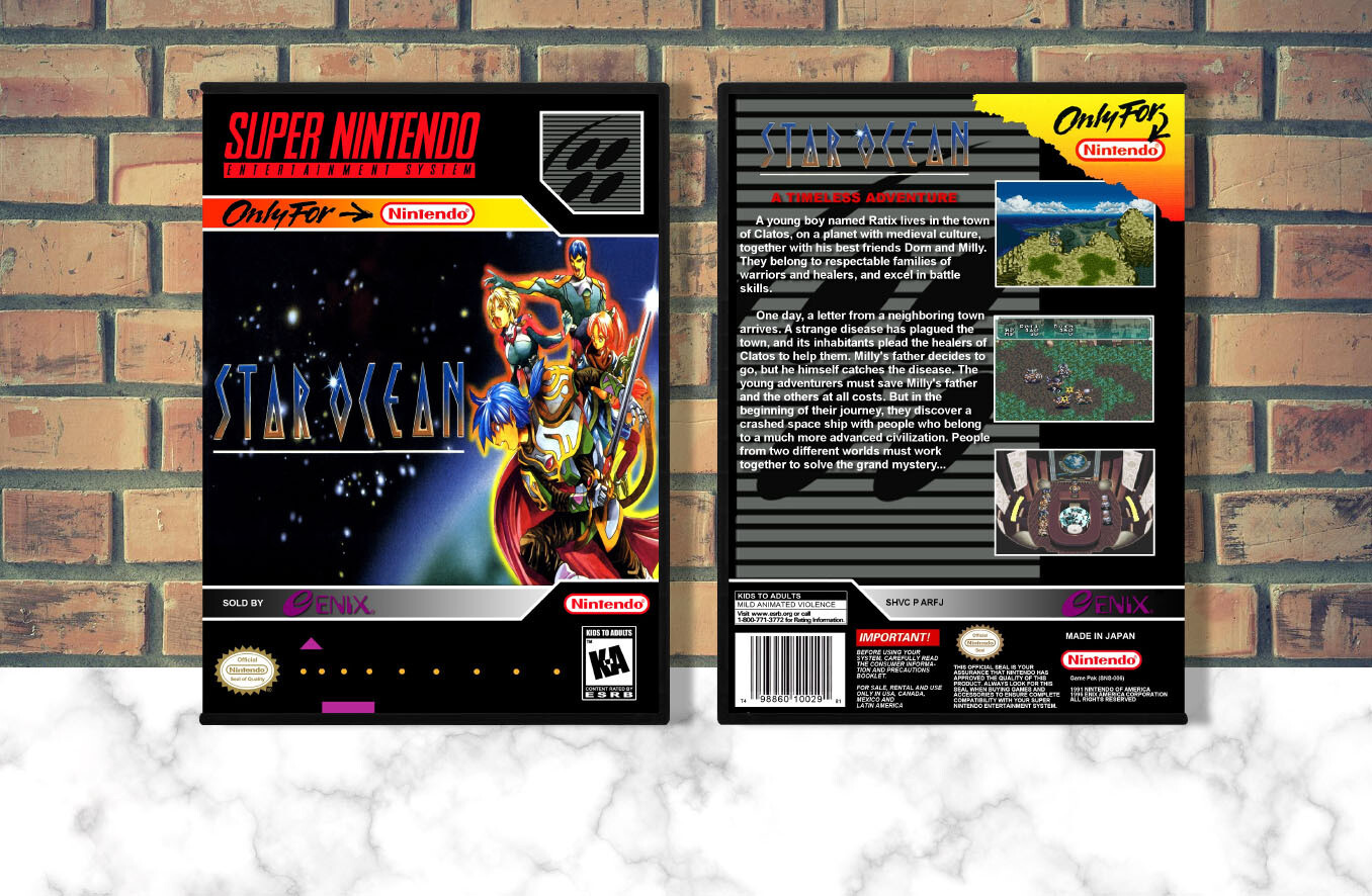 Star Ocean, Case Color: DARK GREY (OEM DS CASE COLOR)