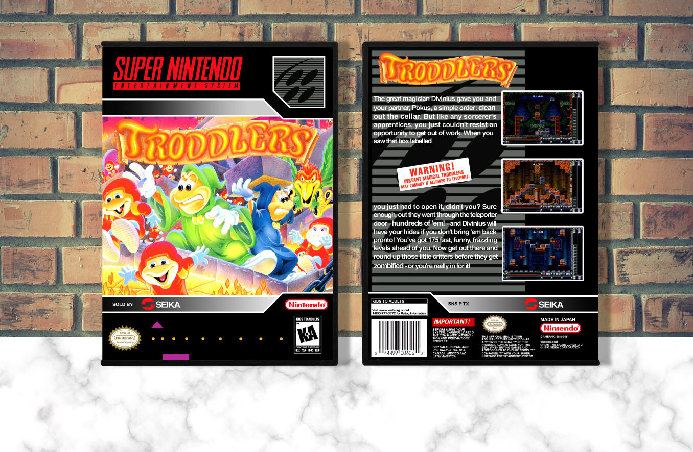 Troddlers, Case Color: DARK GREY (OEM DS CASE COLOR)