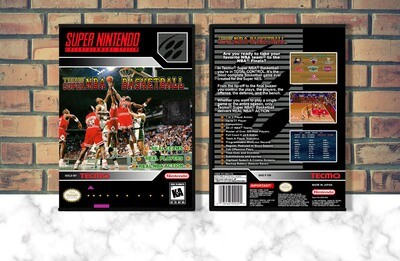 Tecmo Super NBA Basketball, Case Color: DARK GREY (OEM DS CASE COLOR)