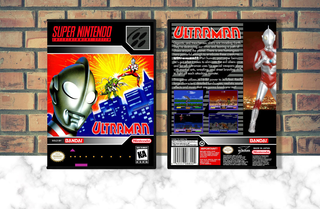 Ultraman: Towards the Future, Case Color: DARK GREY (OEM DS CASE COLOR)