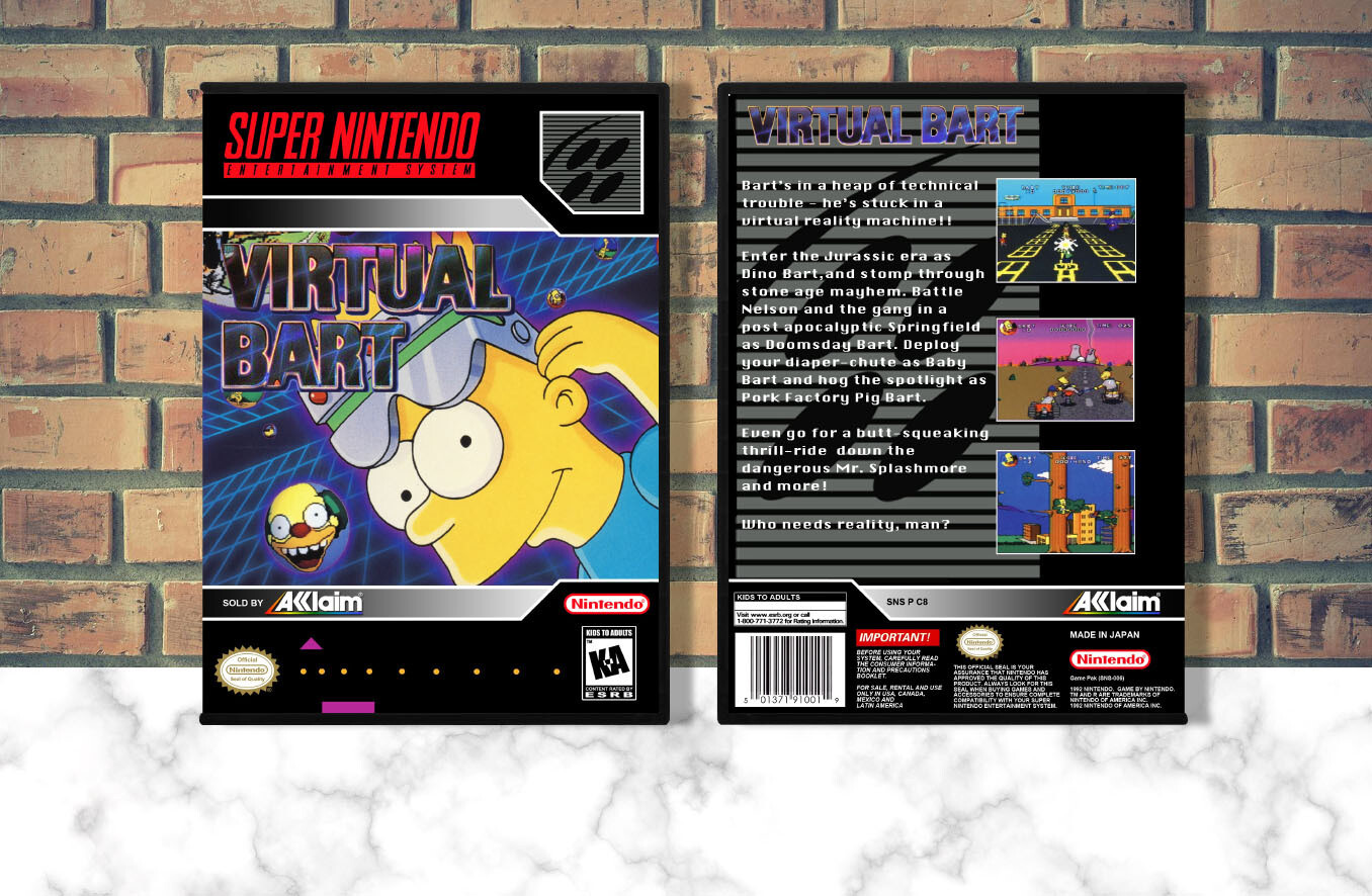 Virtual Bart, Case Color: DARK GREY (OEM DS CASE COLOR)