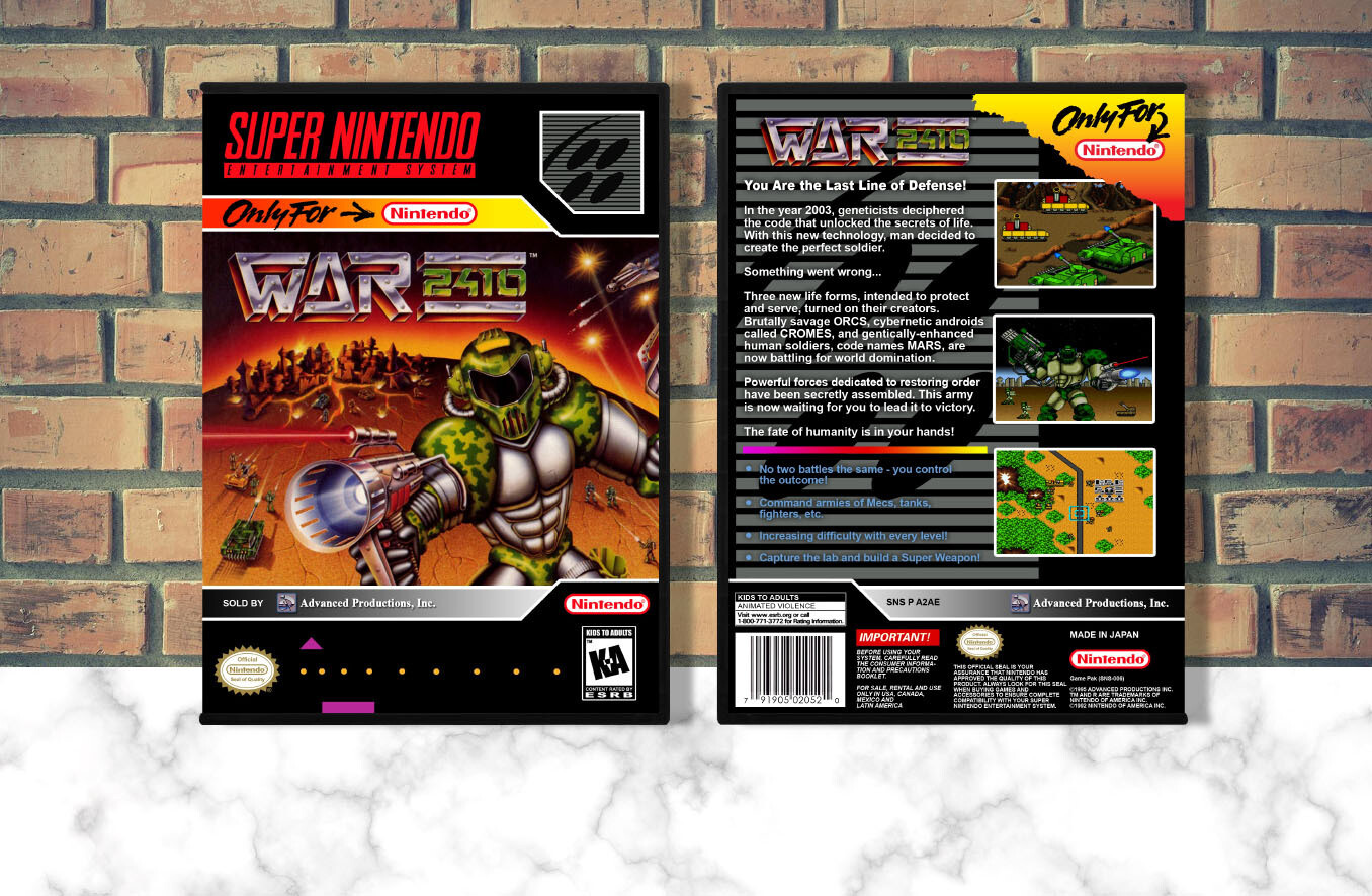 War 2410, Case Color: DARK GREY (OEM DS CASE COLOR)