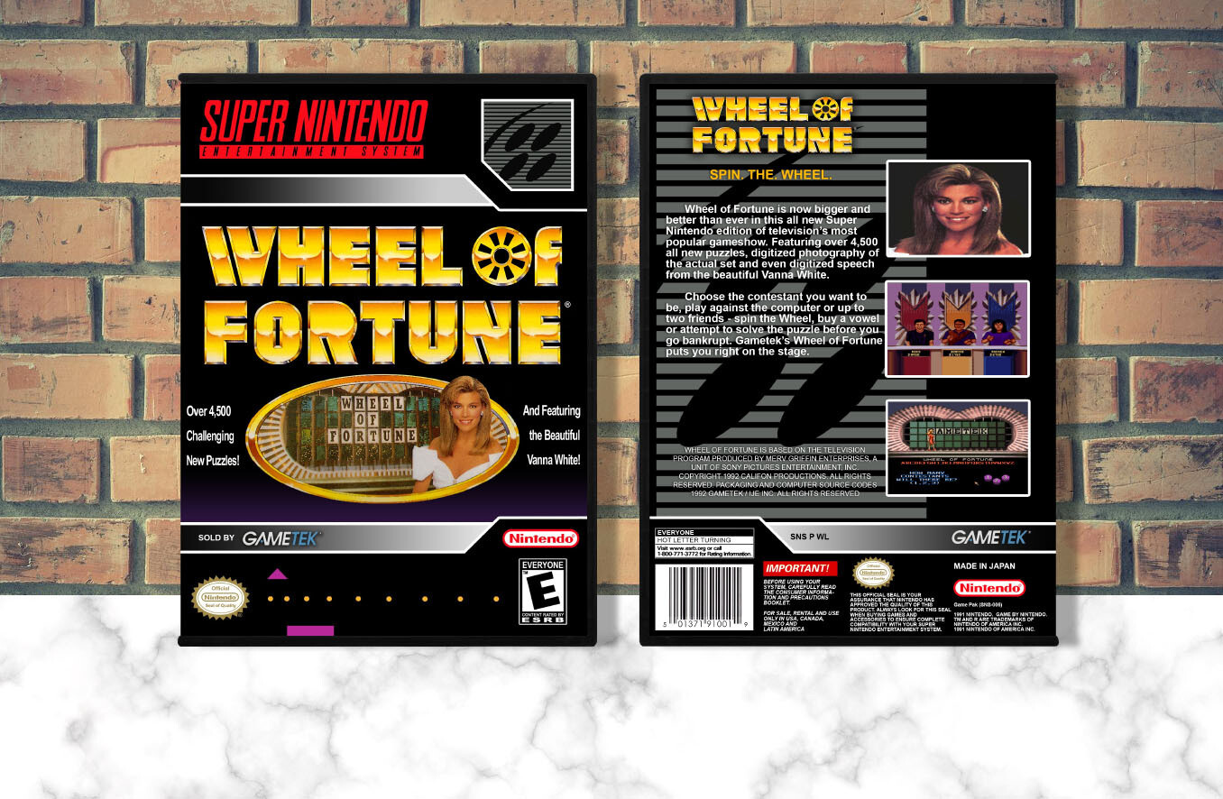 Wheel of Fortune, Case Color: DARK GREY (OEM DS CASE COLOR)