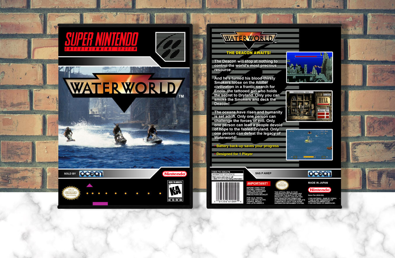 Waterworld, Case Color: DARK GREY (OEM DS CASE COLOR)