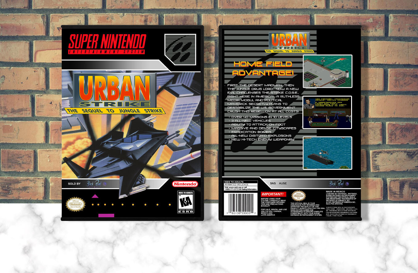 Urban Strike, Case Color: DARK GREY (OEM DS CASE COLOR)