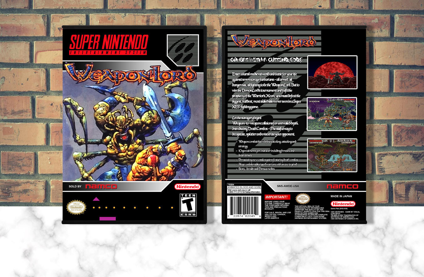 Weaponlord, Case Color: DARK GREY (OEM DS CASE COLOR)