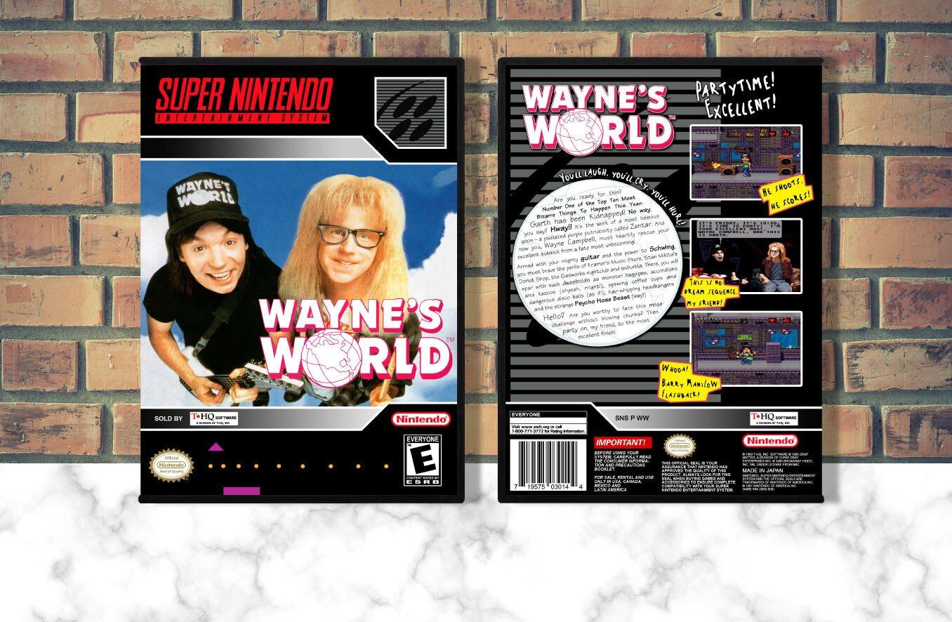 Wayne's World, Case Color: DARK GREY (OEM DS CASE COLOR)