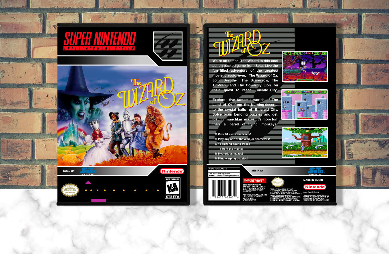 Wizard of Oz, The, Case Color: DARK GREY (OEM DS CASE COLOR)