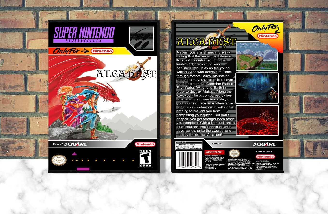 Alcahest (Repro Spine), Case Color: DARK GREY (OEM DS CASE COLOR)