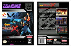 Castlevania Dracula X (Repro Spine)
