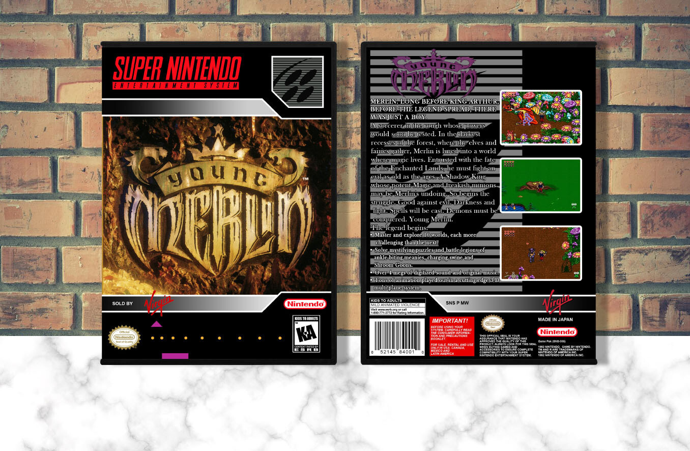 Young Merlin, Case Color: DARK GREY (OEM DS CASE COLOR)