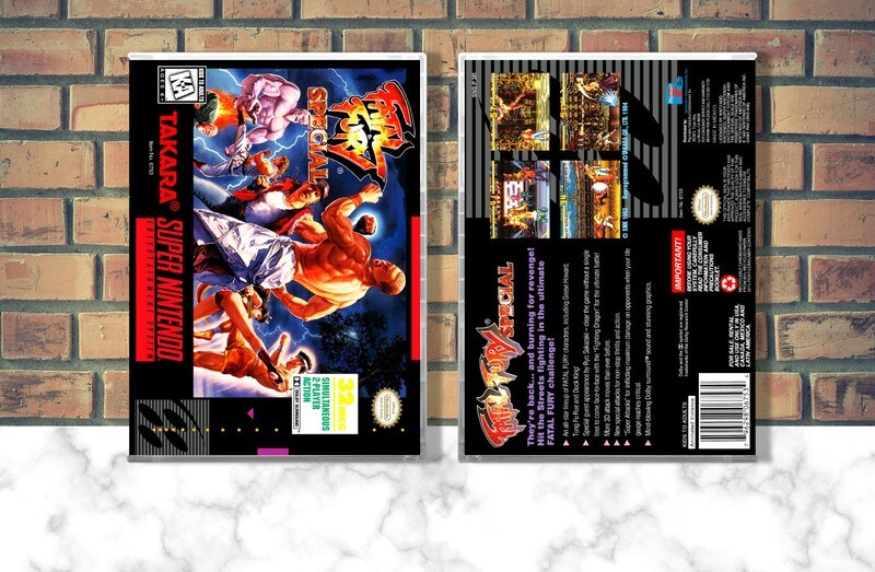 Fatal Fury Special, Case Color: CLEAR (Transparent)