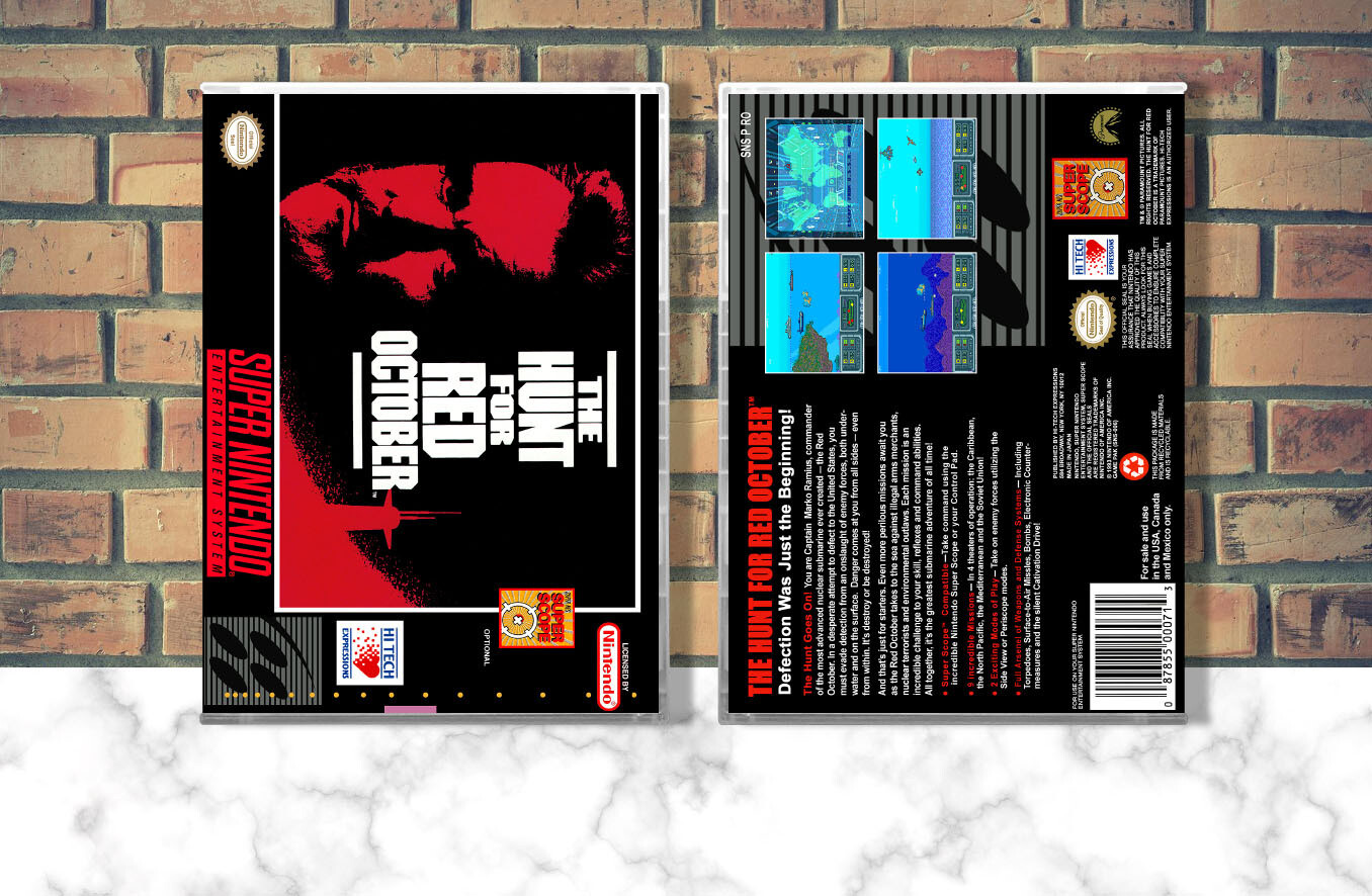 Hunt for Red October. The, Case Color: CLEAR (Transparent)