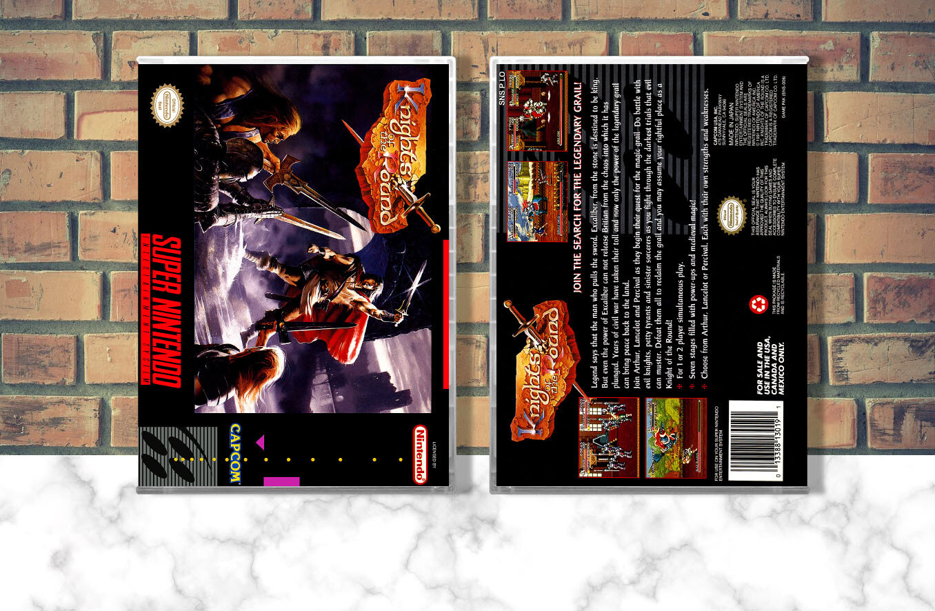 Knights of the Round, Case Color: CLEAR (Transparent)