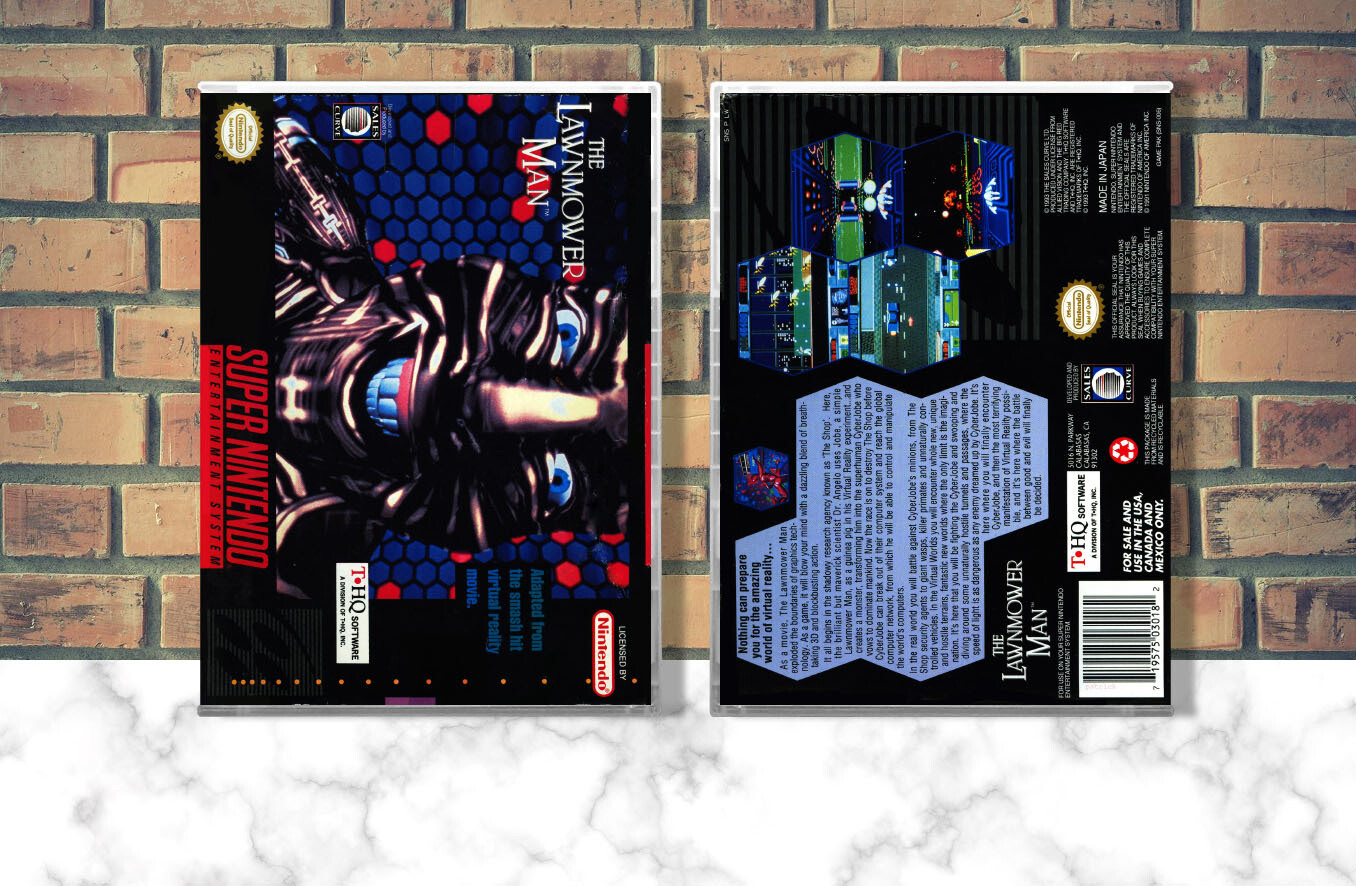 Lawnmower Man, The, Case Color: CLEAR (Transparent)