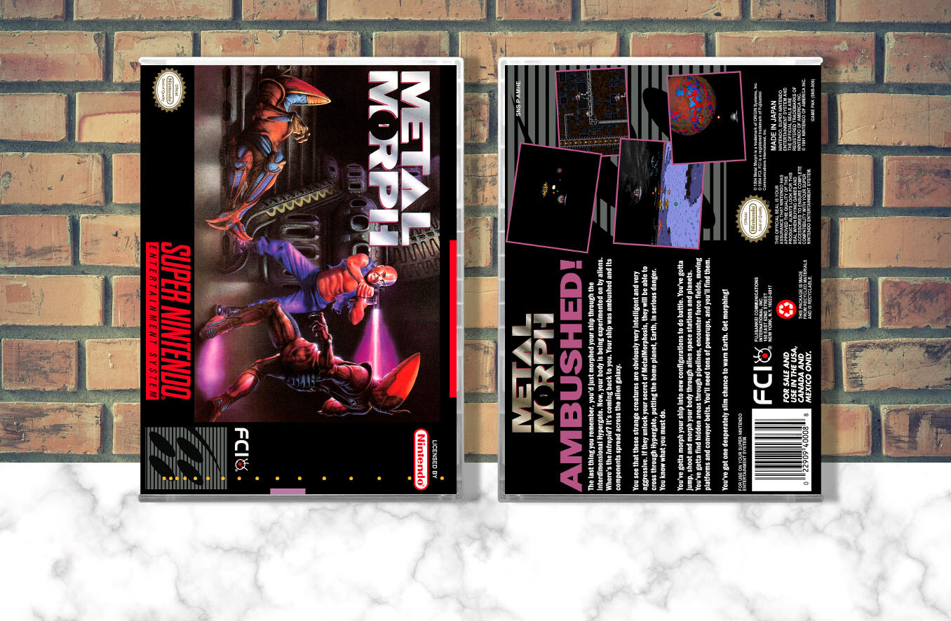 Metal Morph, Case Color: CLEAR (Transparent)