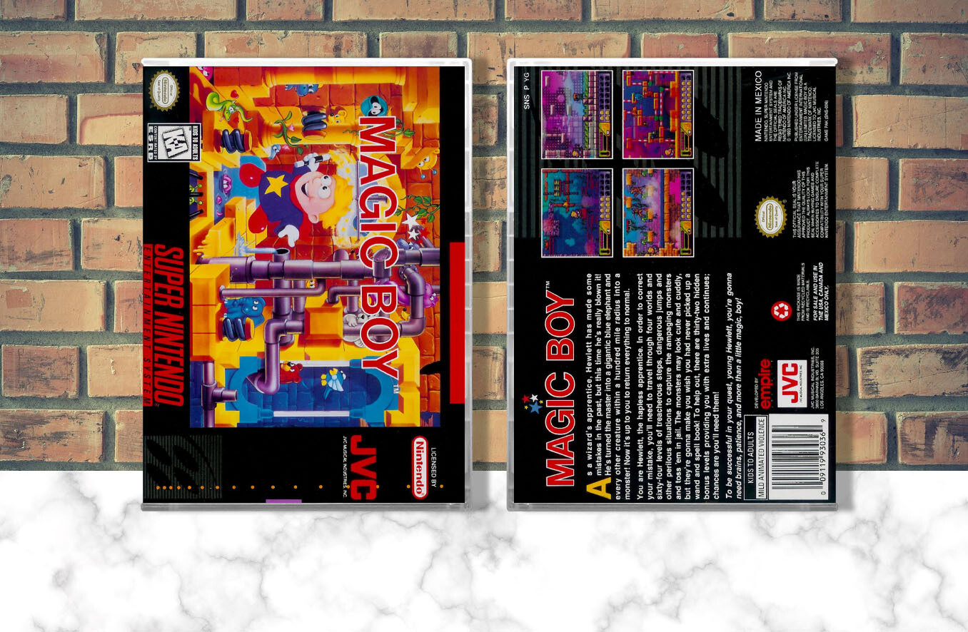 Magic Boy, Case Color: CLEAR (Transparent)