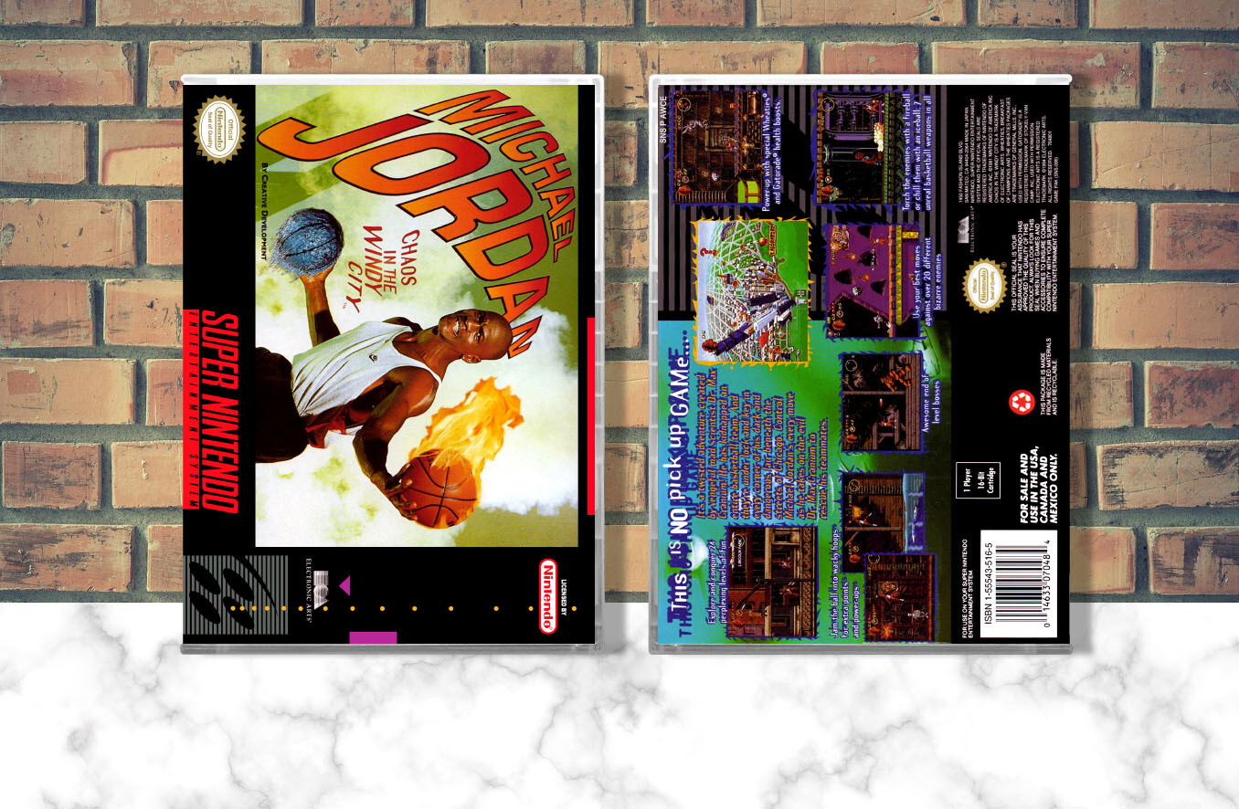 Michael Jordan: Chaos in the Windy City, Case Color: CLEAR (Transparent)