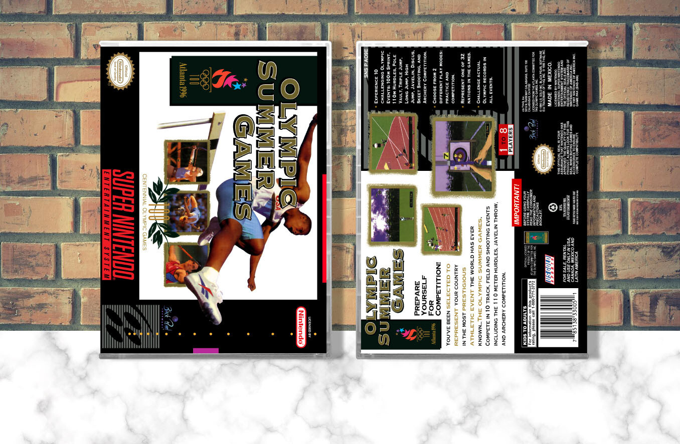 Olympic Summer Games, Case Color: CLEAR (Transparent)