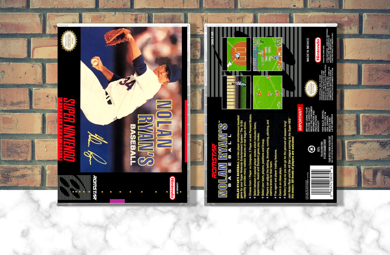 Nolan Ryan&#39;s Baseball, Case Color: CLEAR (Transparent)