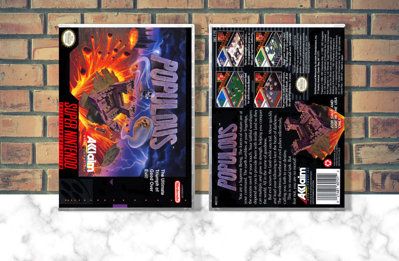 Populous, Case Color: CLEAR (Transparent)