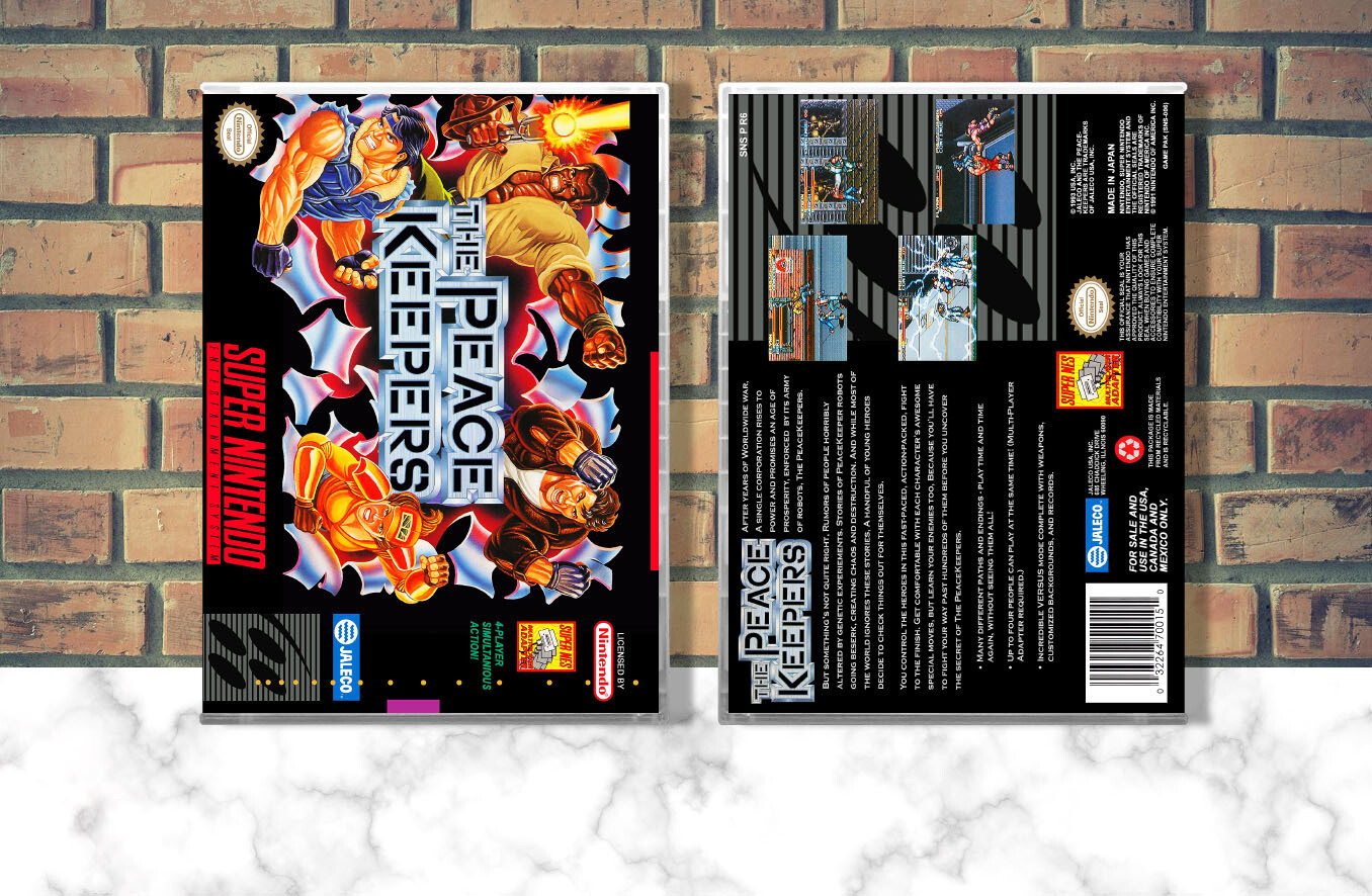 Peace Keepers, The, Case Color: CLEAR (Transparent)