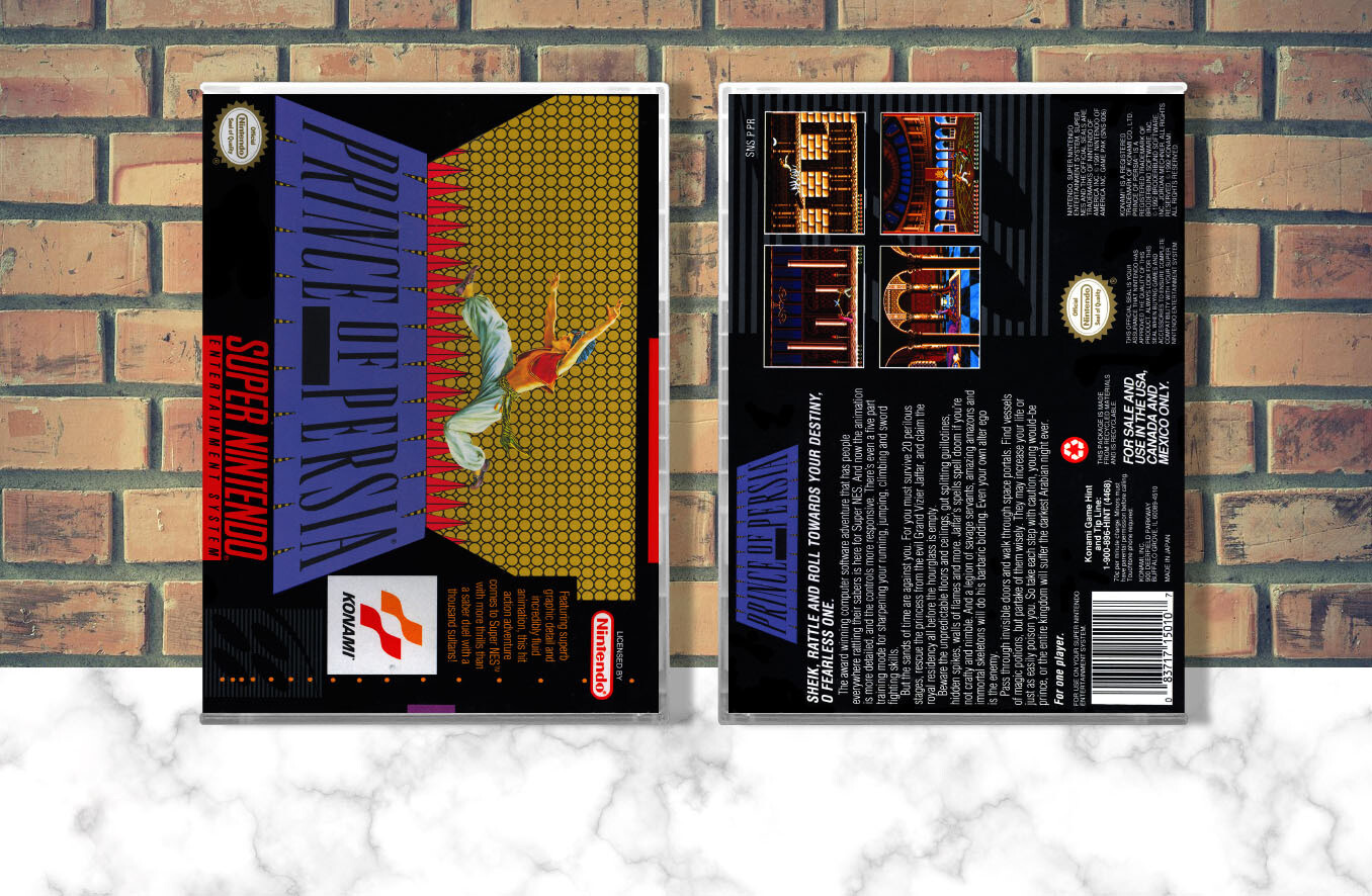 Prince of Persia, Case Color: CLEAR (Transparent)