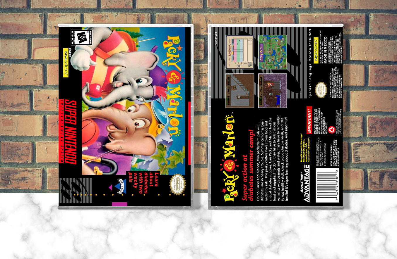 Packy and Marlon, Case Color: CLEAR (Transparent)