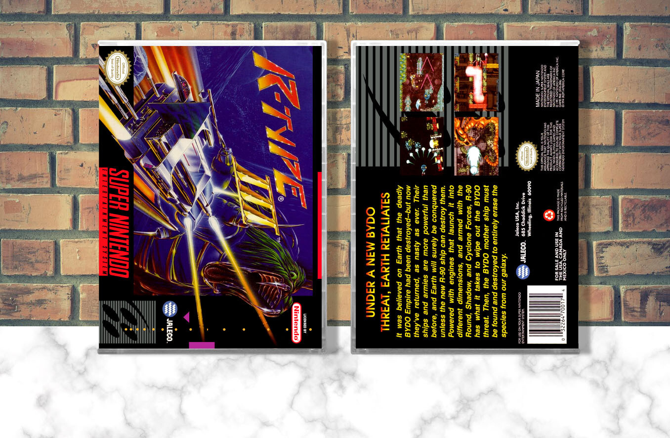 R-Type III: The Third Lightning, Case Color: CLEAR (Transparent)