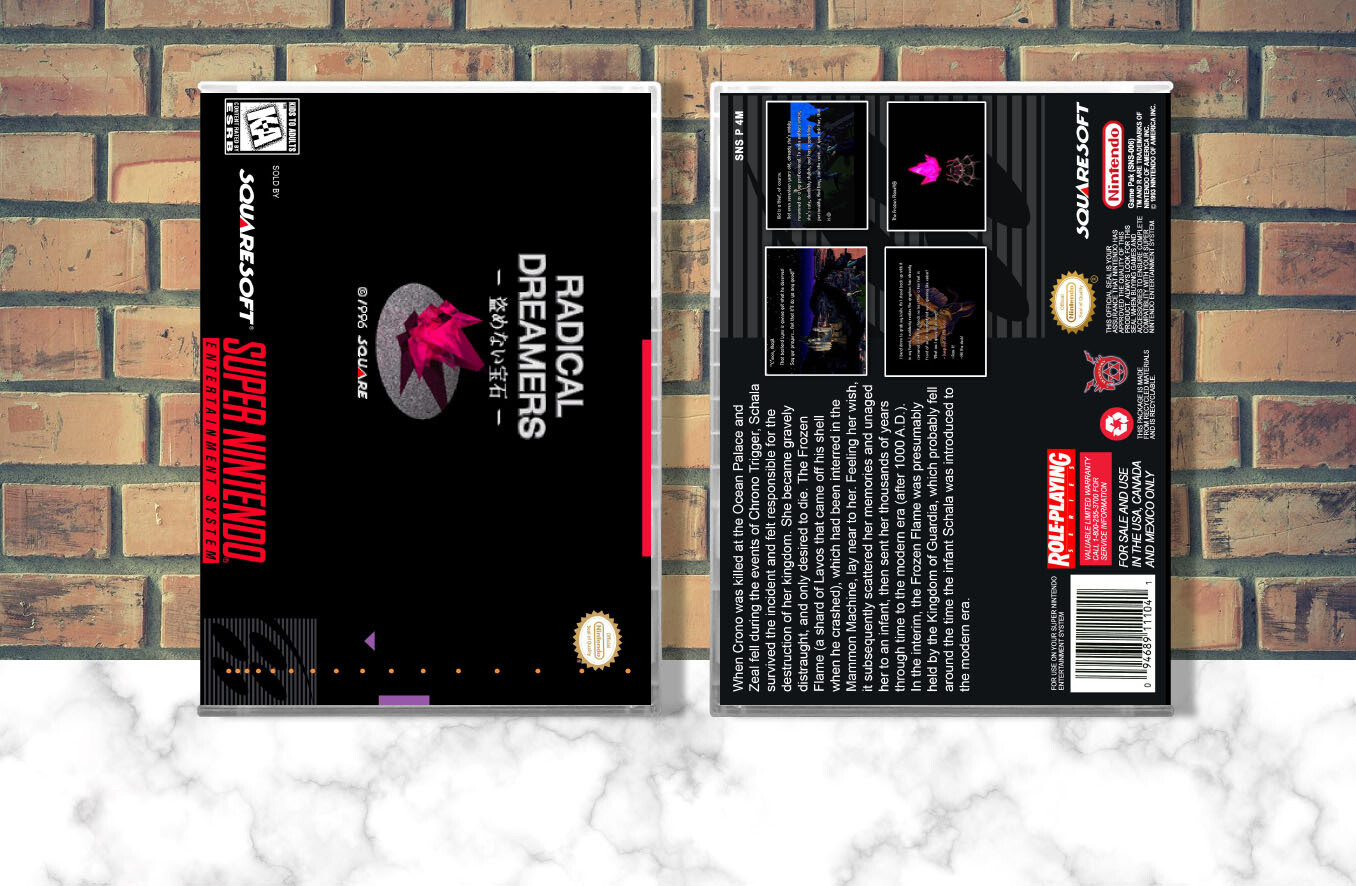 Radical Dreamers, Case Color: CLEAR (Transparent)