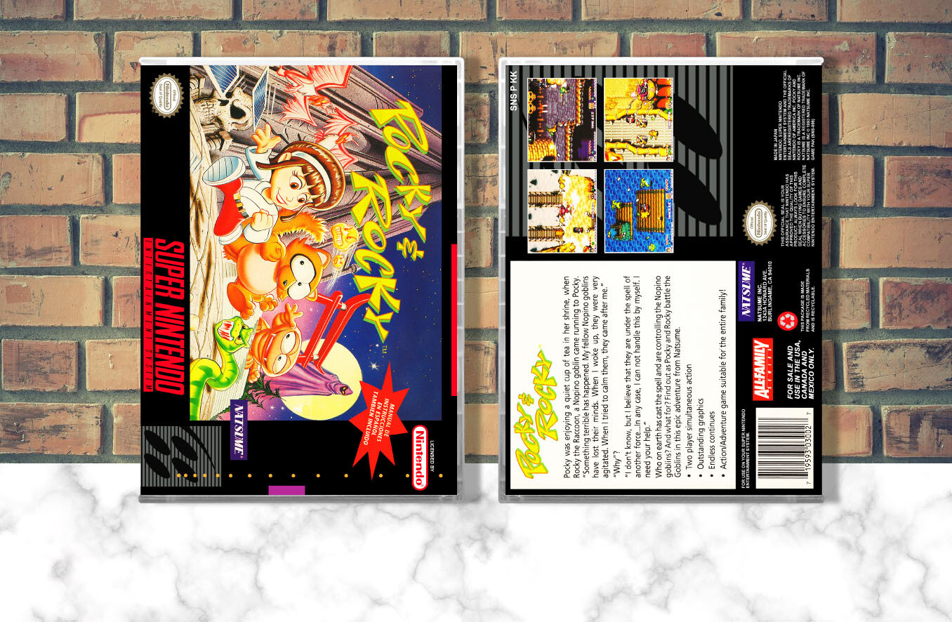 Pocky &amp; Rocky, Case Color: CLEAR (Transparent)