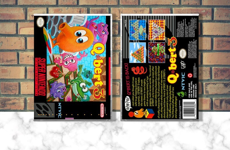 Q*bert 3, Case Color: CLEAR (Transparent)