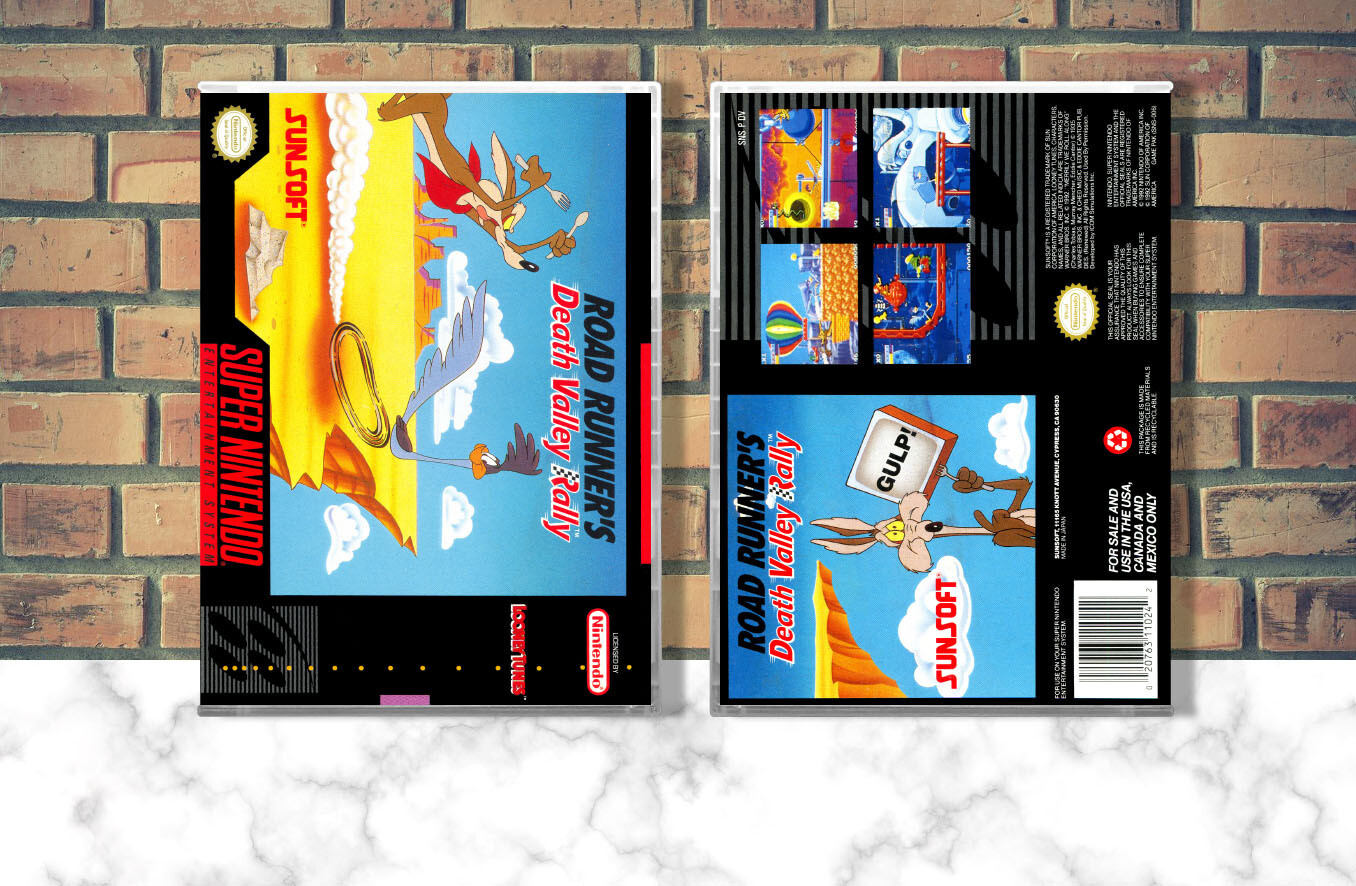 Road Runner&#39;s Death Valley Rally, Case Color: CLEAR (Transparent)