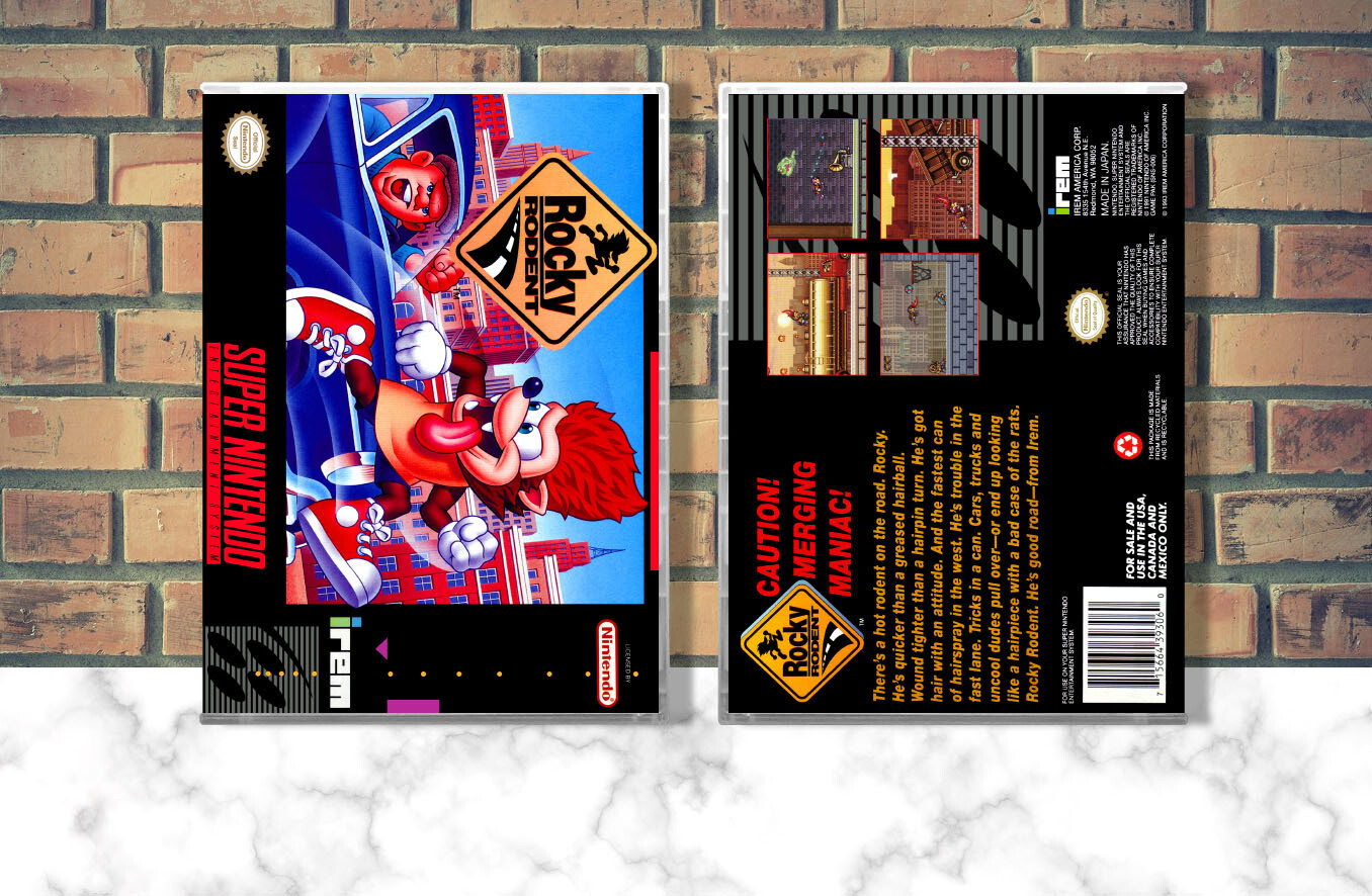 Rocky Rodent, Case Color: CLEAR (Transparent)