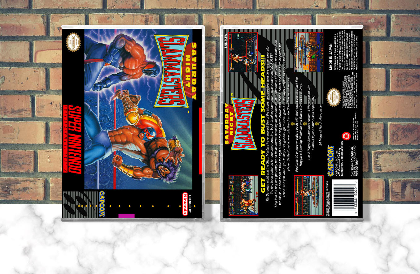 Saturday Night Slam Masters, Case Color: CLEAR (Transparent)