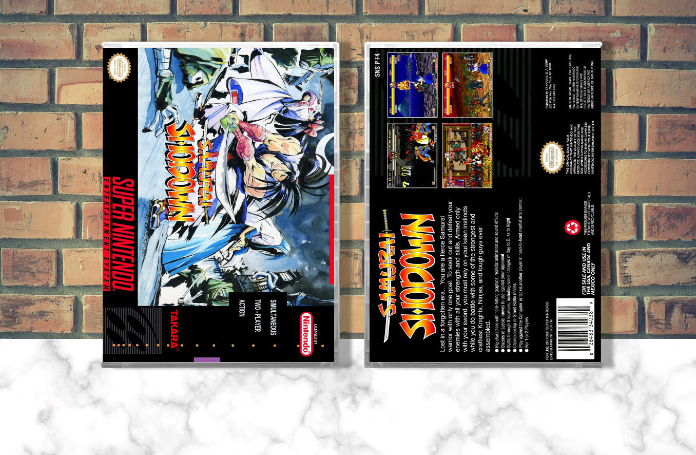 Samurai Shodown, Case Color: CLEAR (Transparent)