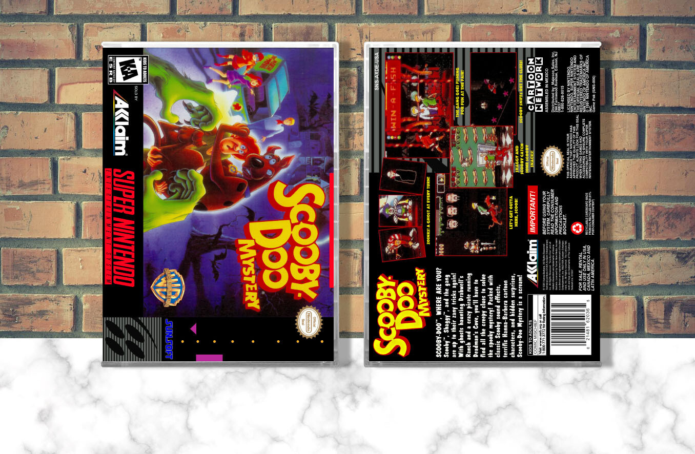 Scooby-Doo Mystery, Case Color: CLEAR (Transparent)