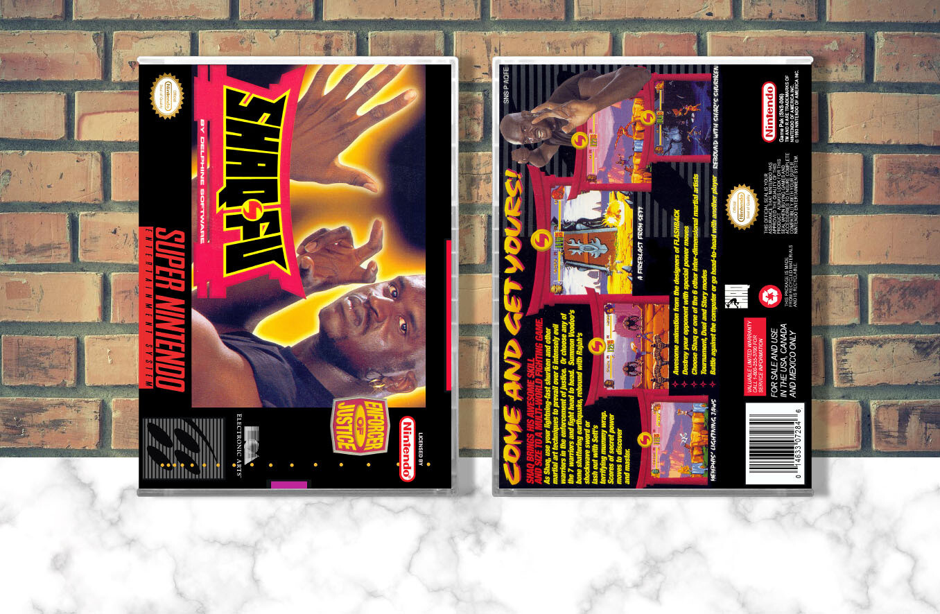 Shaq Fu, Case Color: CLEAR (Transparent)