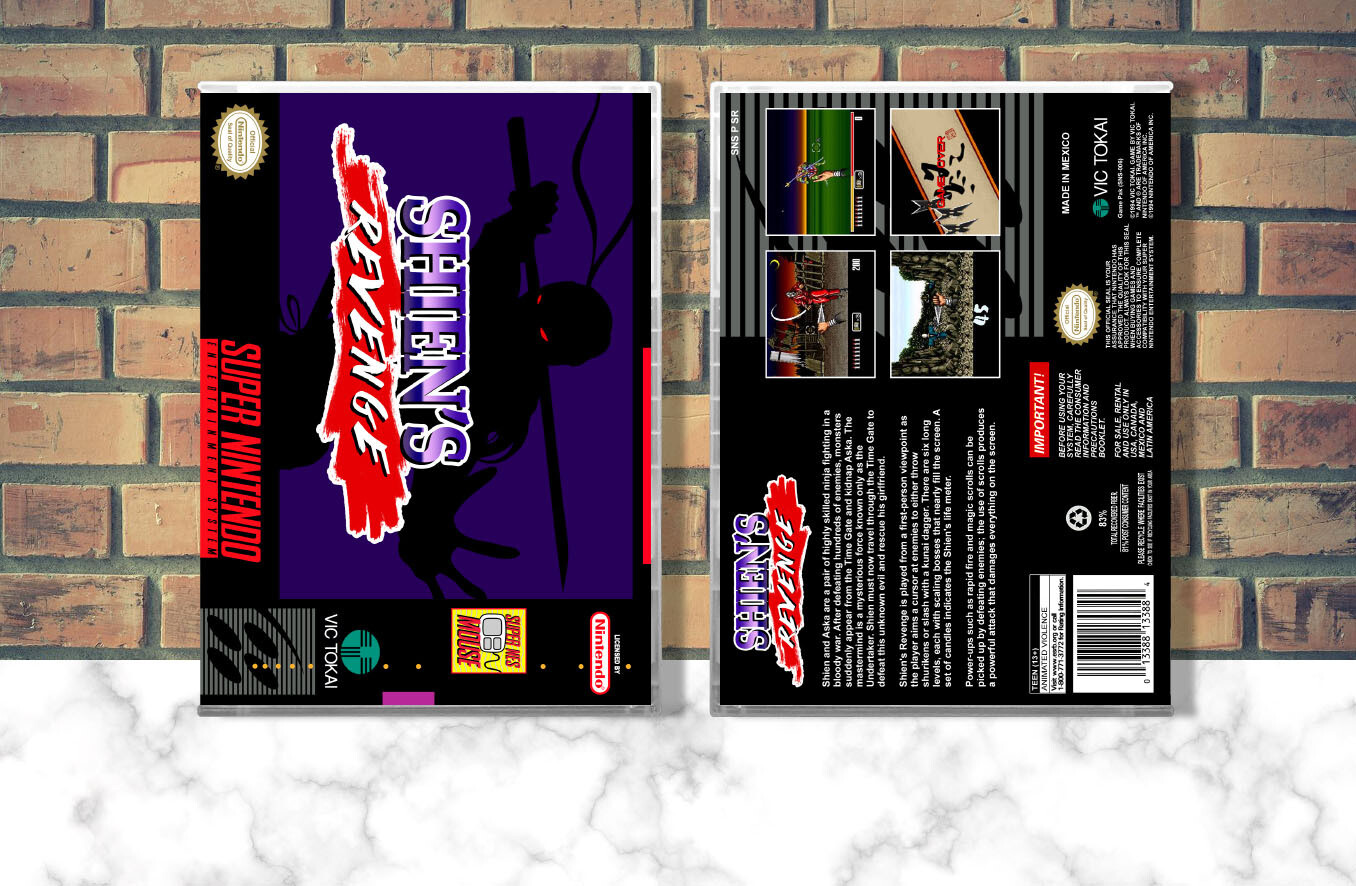 Shien&#39;s Revenge, Case Color: CLEAR (Transparent)