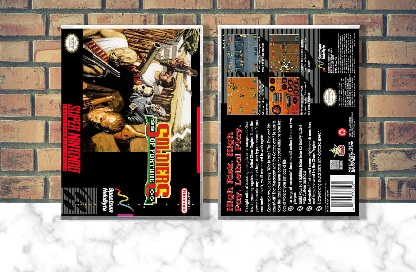 Soldiers of Fortune, Case Color: CLEAR (Transparent)