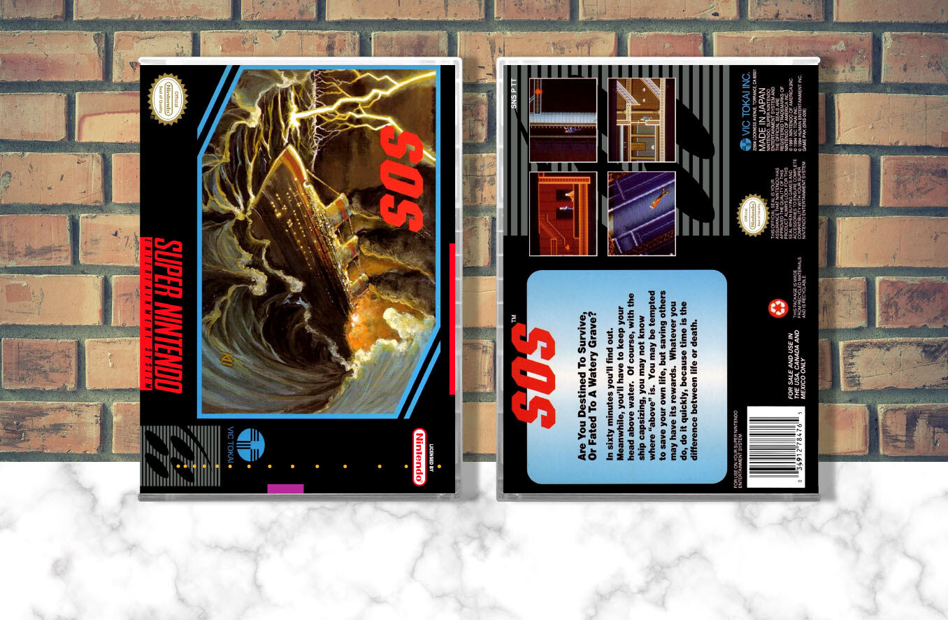 SOS, Case Color: CLEAR (Transparent)