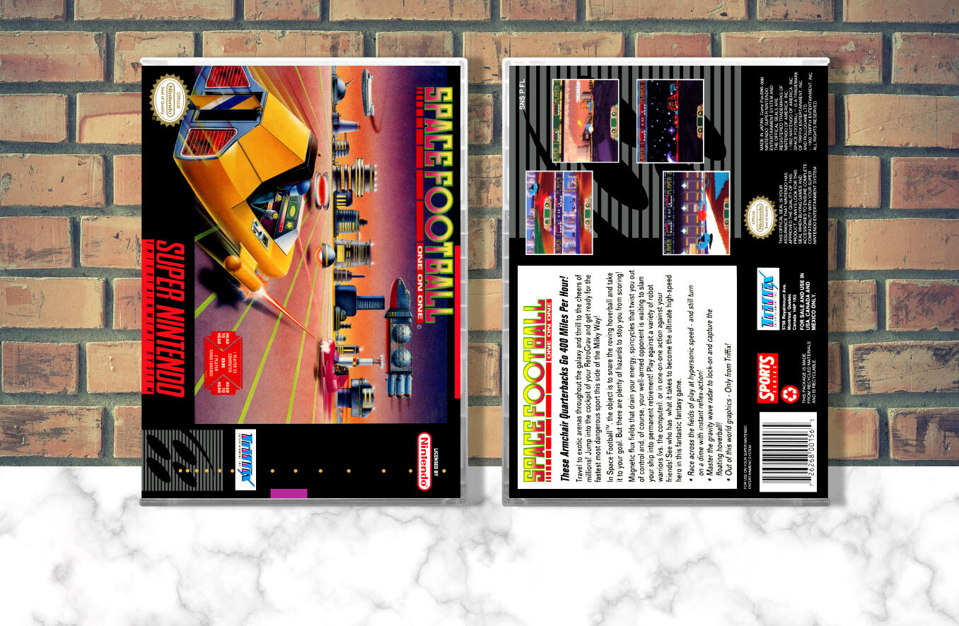 Space Football: One on One, Case Color: CLEAR (Transparent)