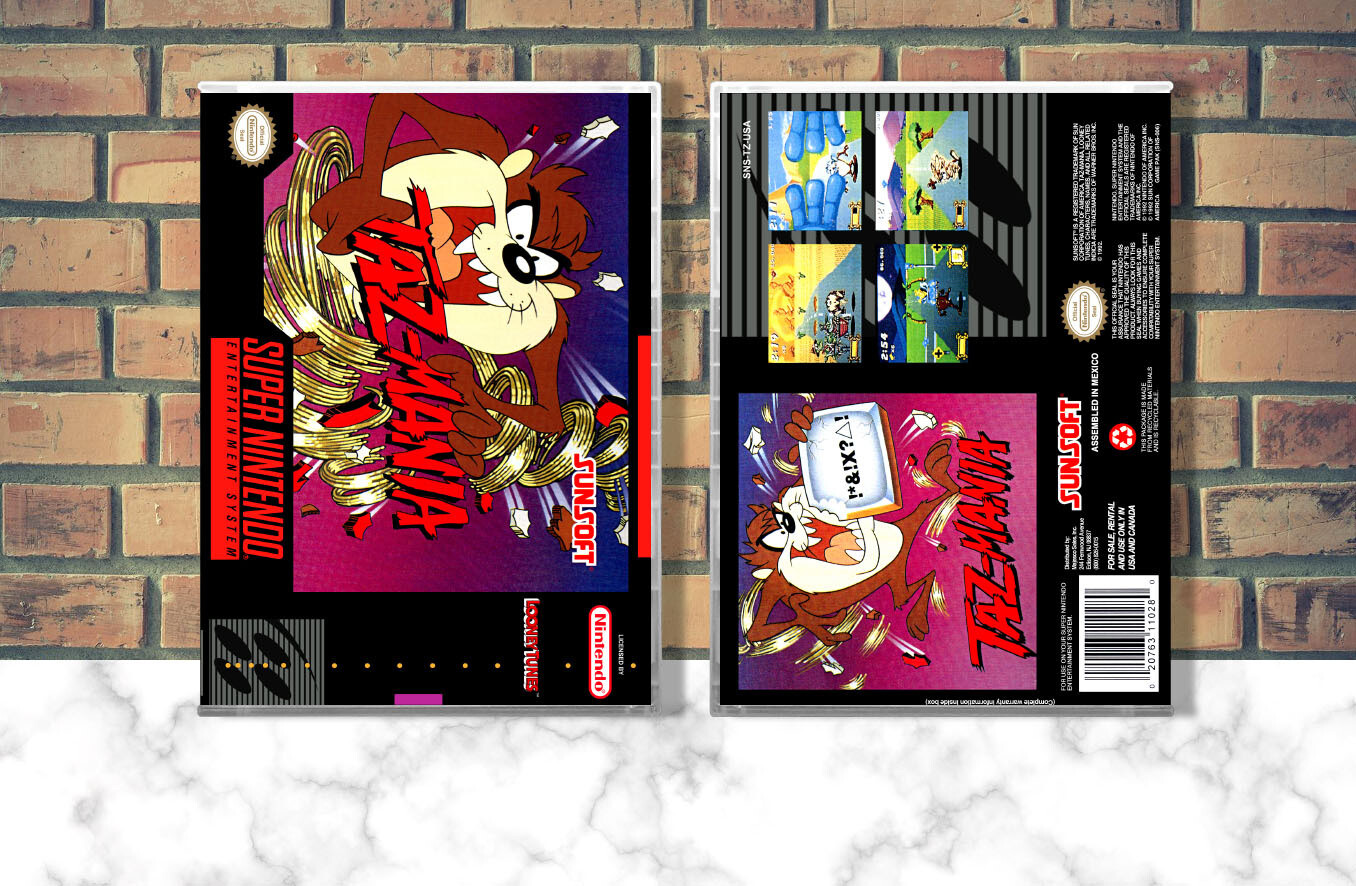 Taz-Mania, Case Color: CLEAR (Transparent)