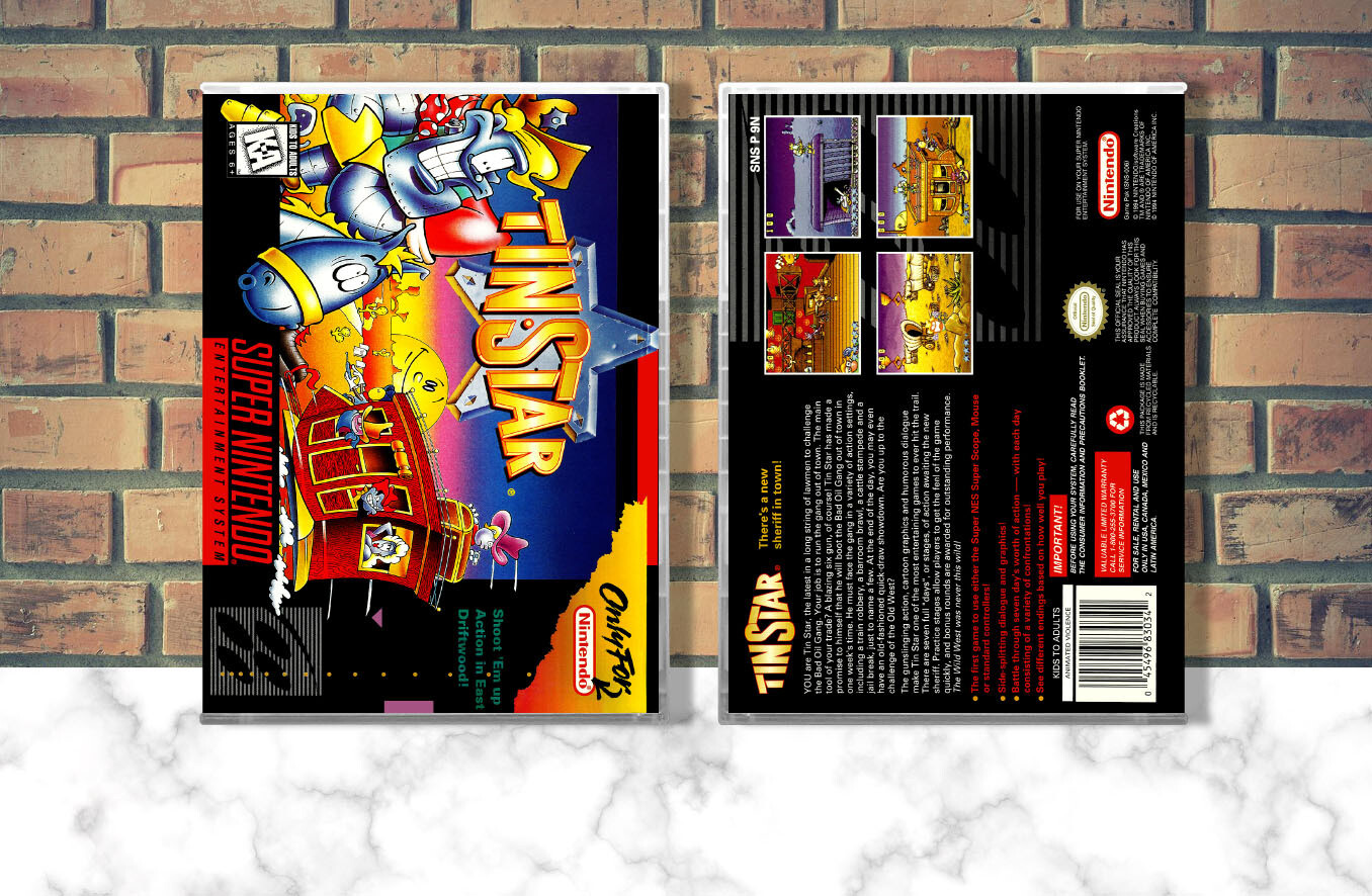 Tin Star, Case Color: CLEAR (Transparent)